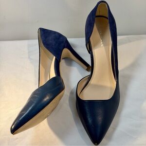 Cole Haan Navy Blue Rendon 11 D’Orsay Pump Shoes Size 7B